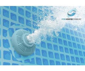 Pompe Filtration Cartouche Intex Krystal Clear 28638GS - 3406 L/h, 90W, Pour Piscine Hors-sol