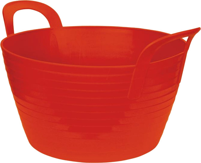 Kerbl Seau flexible Flexbag 12 L rouge
