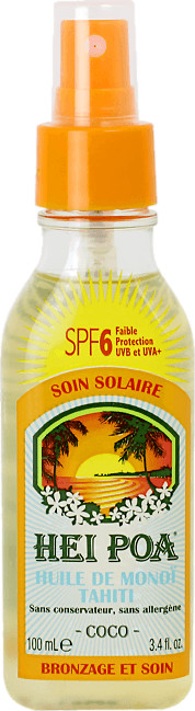 Hei Poa Huile de Monoï Coco SPF6 (100 ml)