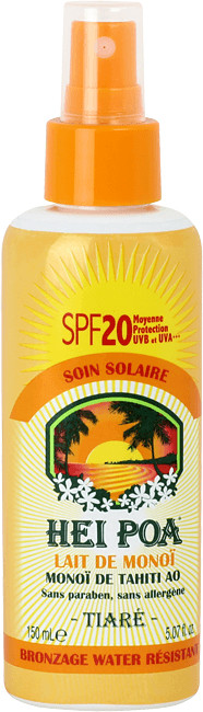 Hei Poa Lait de Monoï SPF 20 (150 ml)