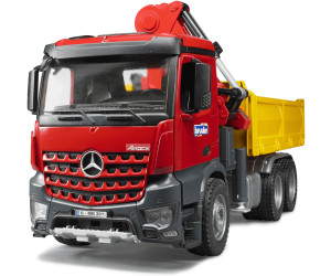 Bruder 03623 Mercedes-Benz Arocs Halfpipe Kipp LKW Lastwagen Baufahrzeuge 