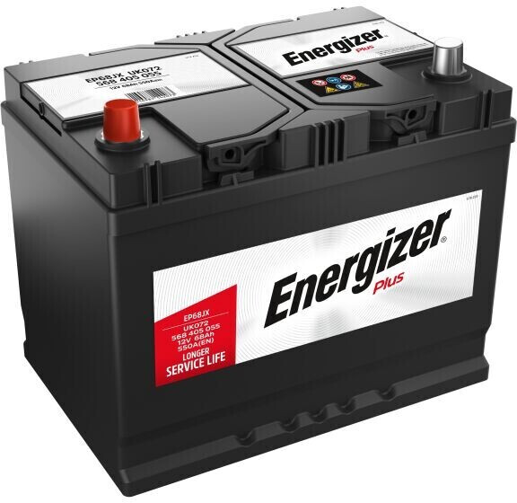 Energizer Plus 12V 68Ah EP68JX