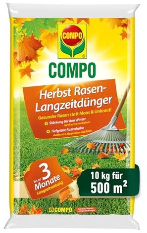 COMPO Herbst Rasendünger mit Langzeitwirkung 10 kg ab 42,99