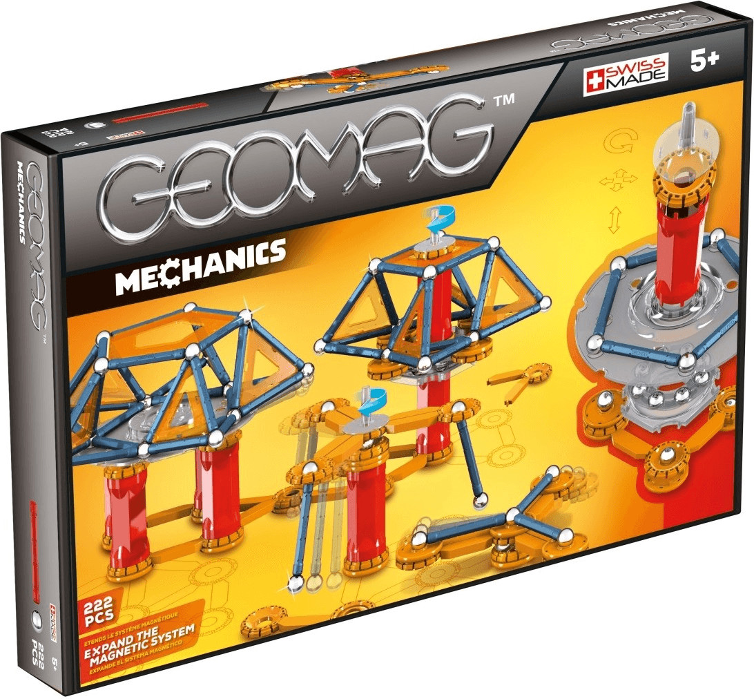 Geomag Mechanics 222 pièces