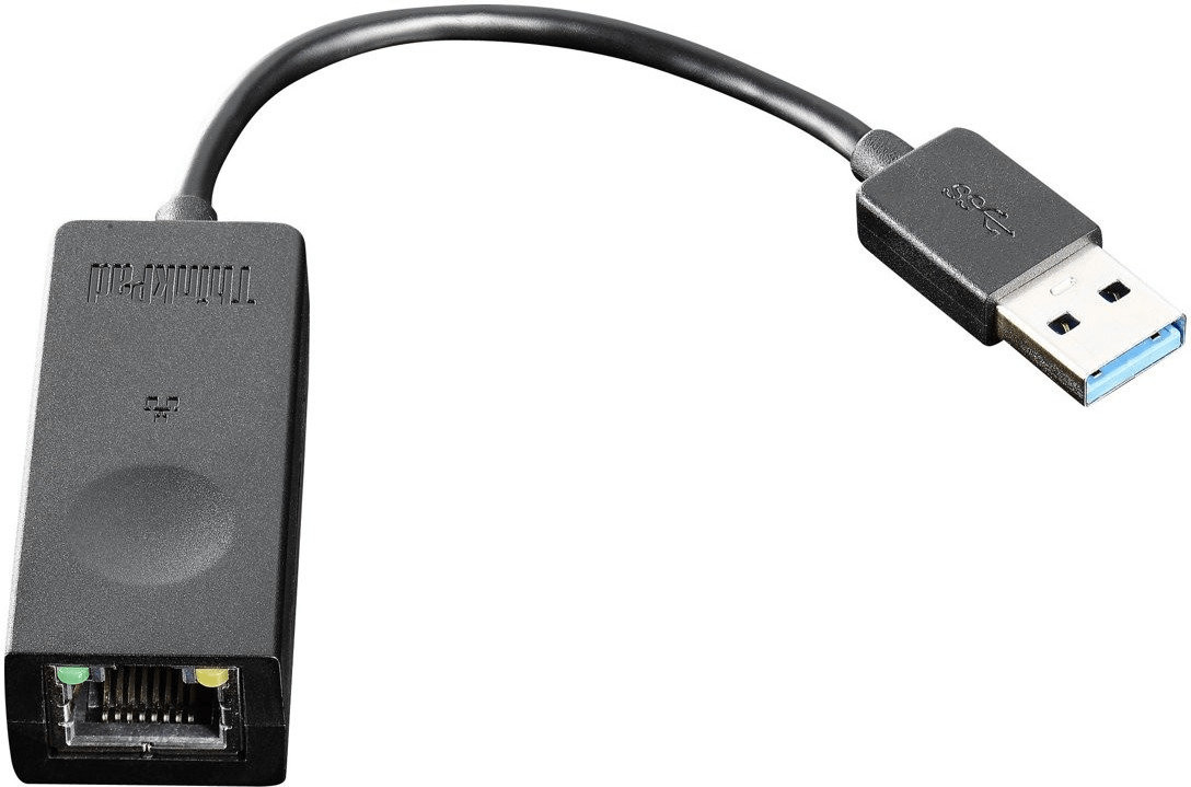 Photos - Wi-Fi Lenovo USB 3.0 Ethernet Adapter  (4X90E51405)