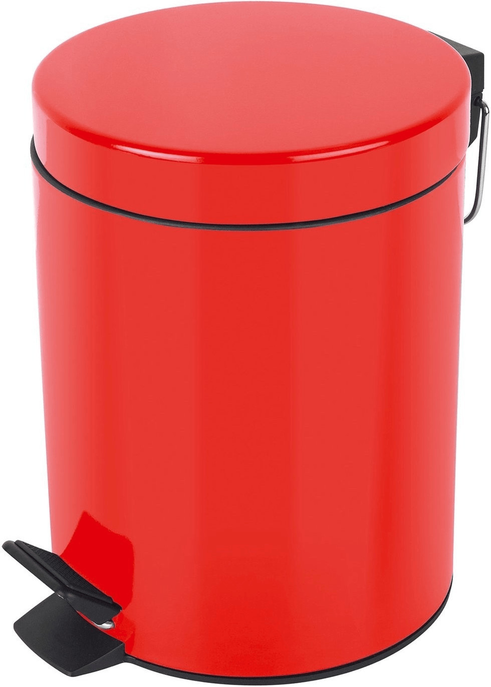 Spirella Poubelle Sydney 5 L rouge