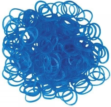 Rainbow Loom Recharge élastiques : bleu océan (600 pièces)
