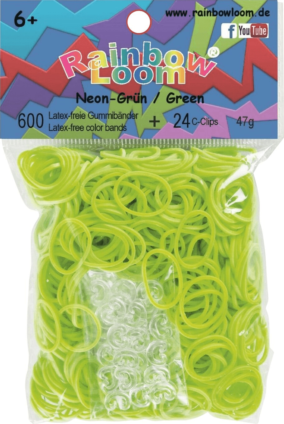 Rainbow Loom Rainbow Loom Recharge élastiques (300 pièces)