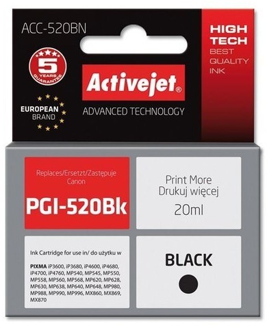 ActiveJet ACC-520Bk noir