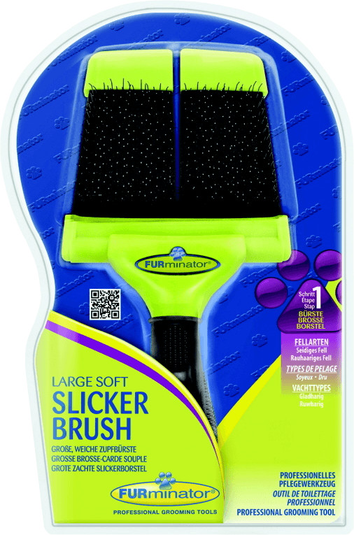 FURminator Grande brosse carde souple