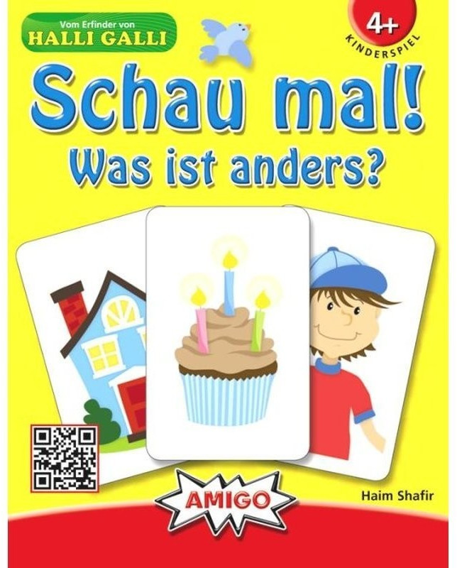 Amigo Schau mal! Was ist anders? (allemand)