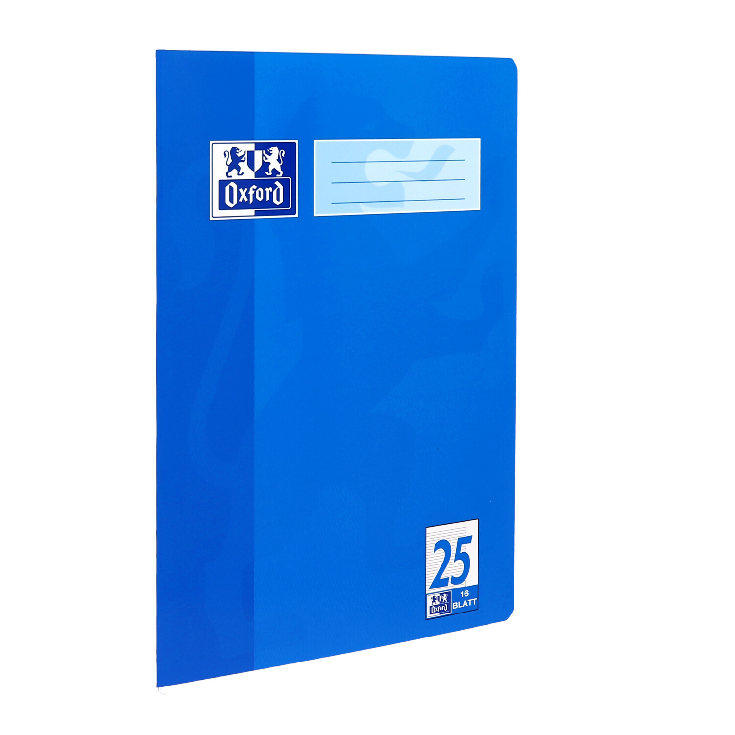 Oxford Schulheft DIN A4 liniert mit Rand 25 90g/qm 16 Blatt ab 0,60