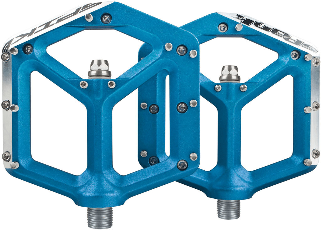 Spank Spike Flat Pedal Pedal (blau)