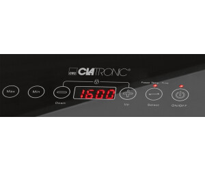 Placa de Inducción Portátil Clatronic EKI 3569 – 10 Niveles de Temperatura  – Shopavia