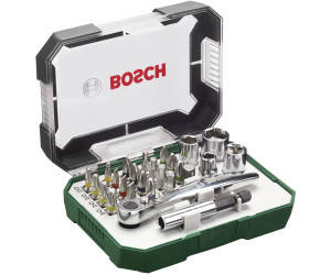 Bosch Schrauberbit- und Ratschen-Set, 26-tlg. (2607017322) ab 13