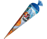 Schultüte 60 cm rund Dalmatiner Zuckertüte Tüllverschluß