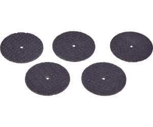 5 disques à tronçonner renforcés Dremel Ø32 mm ép. 1.2 mm