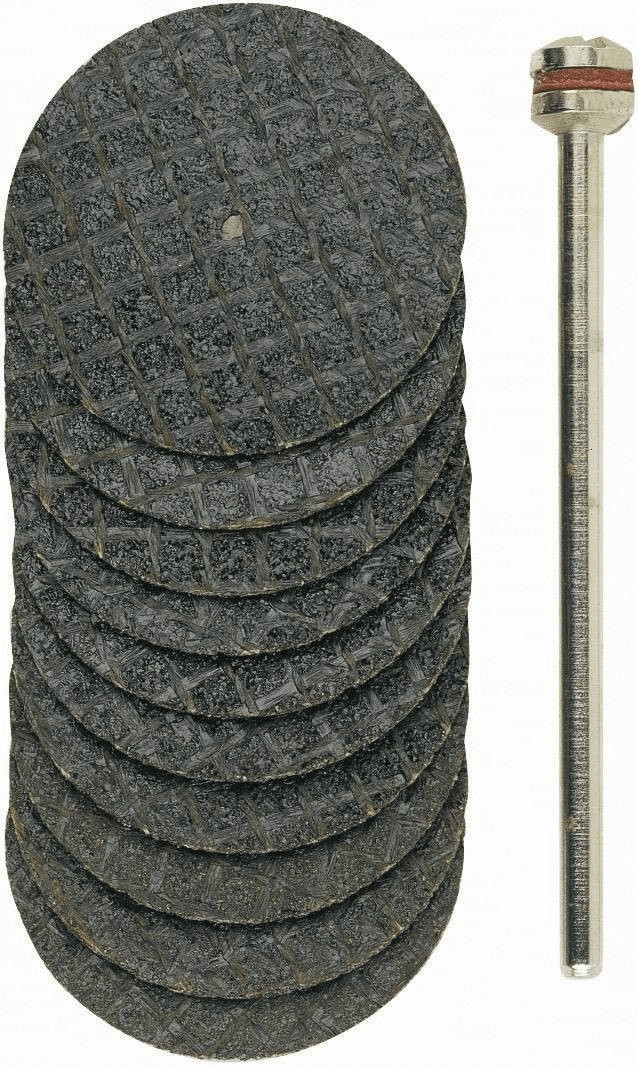 Dremel Lots de 10 disques de ponçage Ø22mm