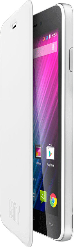 Wiko Folio coque arrière blanc (Lenny)
