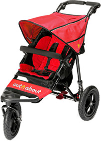 Photos - Pushchair Out'n'About Out'n'About Nipper Single V4 Carnival Red