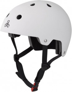 Triple Eight Brainsaver White Rubber