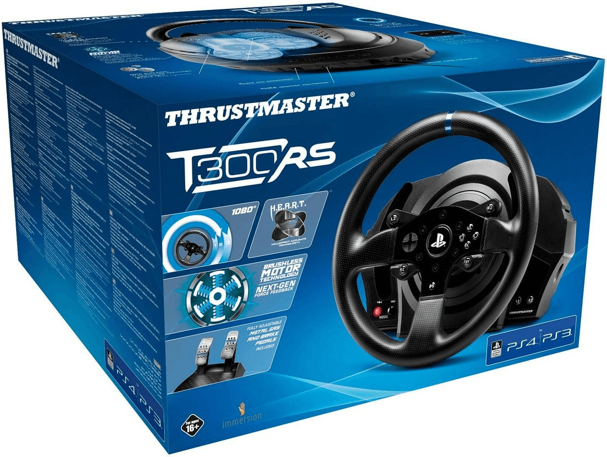 ThrustMaster T300 RS - GT Edition - Lenkrad- und Pedale-Set