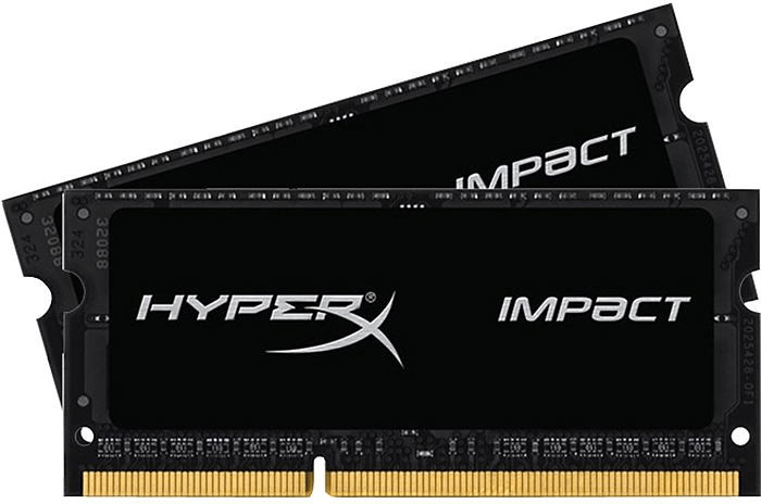 HyperX Impact 16Go Kit SO-DIMM DDR3 PC3-12800 CL9 (HX316LS9IBK2/16)