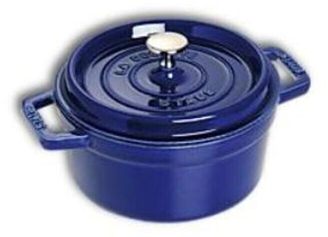 Staub Cocotte ronde 20 cm bleu intense