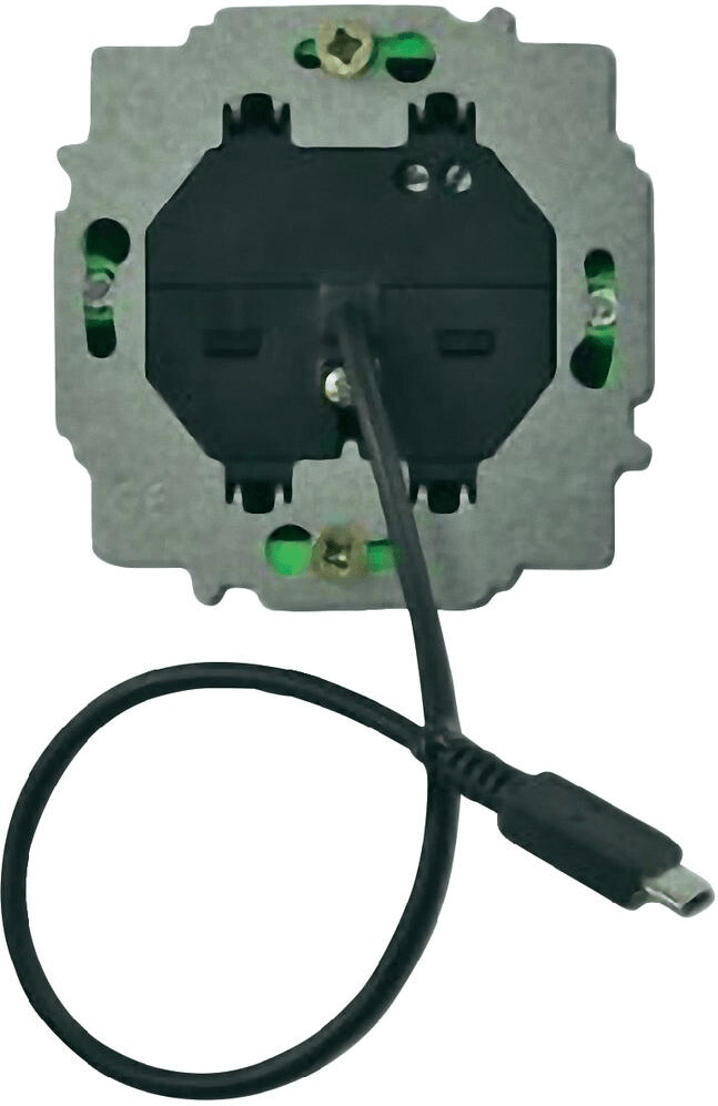 Smart Things SCharge S30 C – Presa USB-C Da Incasso 30W Con PowerDelivery E Cavo Integrato, Adatta A Doppia Parete UE E Morsetti Wago Inclusi