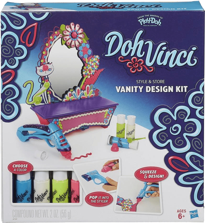Hasbro DohVinci Style & Store Vanity Design Kit
