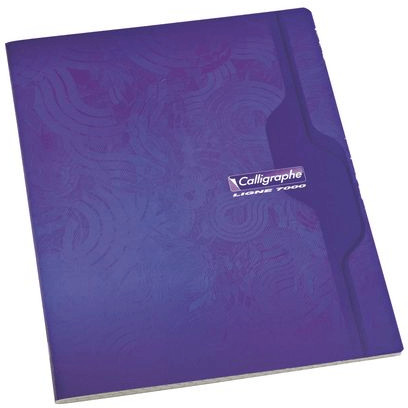 Calligraphe Cahier piqué A4+ Seyès 96 pages