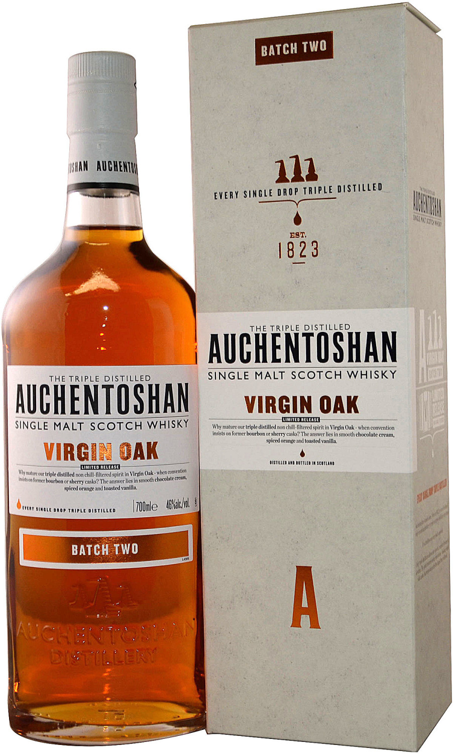 Auchentoshan Virgin Oak Batch Two 0,7 L 46 %