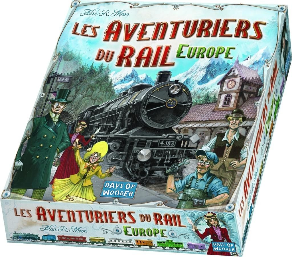 Acheter Les Aventuriers du Rail - Europe - Jeu de société - Days of wonder