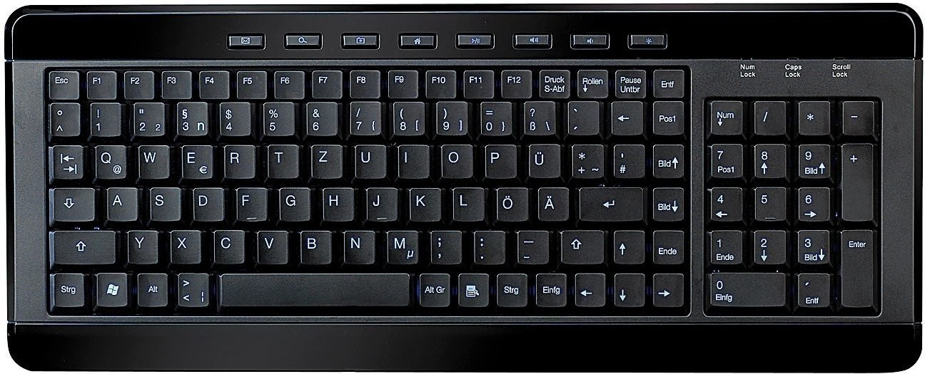General Keys Clavier USB Light Key avec éclairage