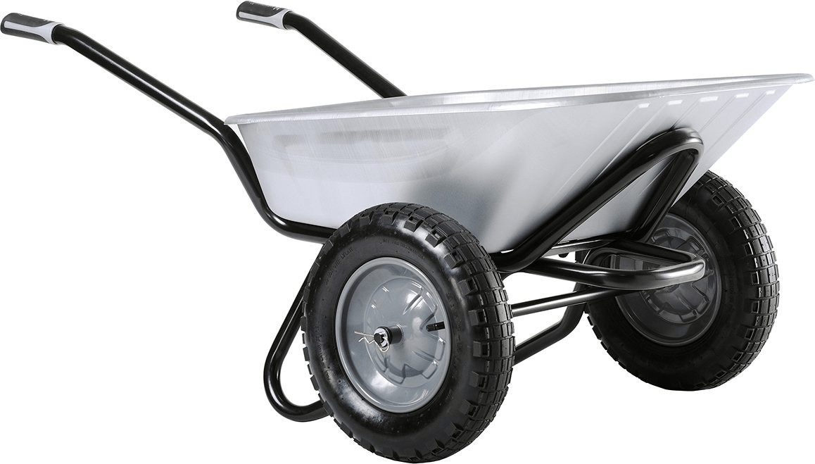 Haemmerlin Brouette 2 roues Aktiv Excellium Twin 100 litres