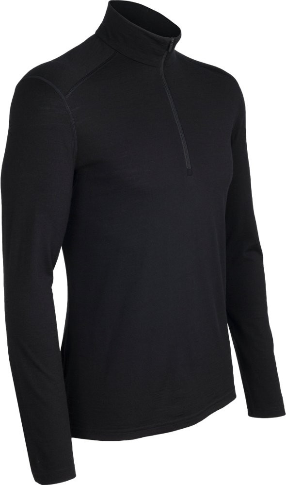 Icebreaker Oasis Long Sleeve Half Zip Men black