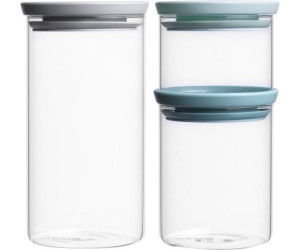 Brabantia Stapelbare Vorratsdosen 3 Stk Ab 24 00