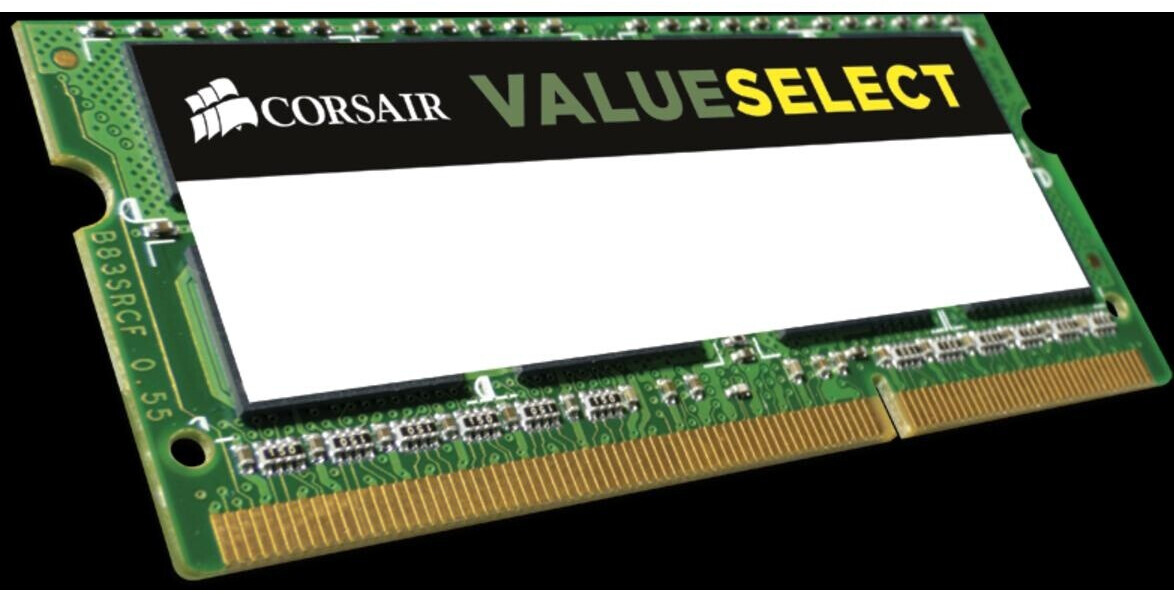 Corsair ValueSelect 4Go SO-DIMM DDR3 PC3-10600 CL9 (CMSO4GX3M1C1333C9)