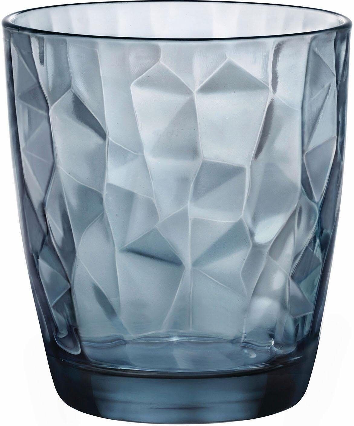 Bormioli Rocco Diamond Ocean Blue 39cl 6-pack