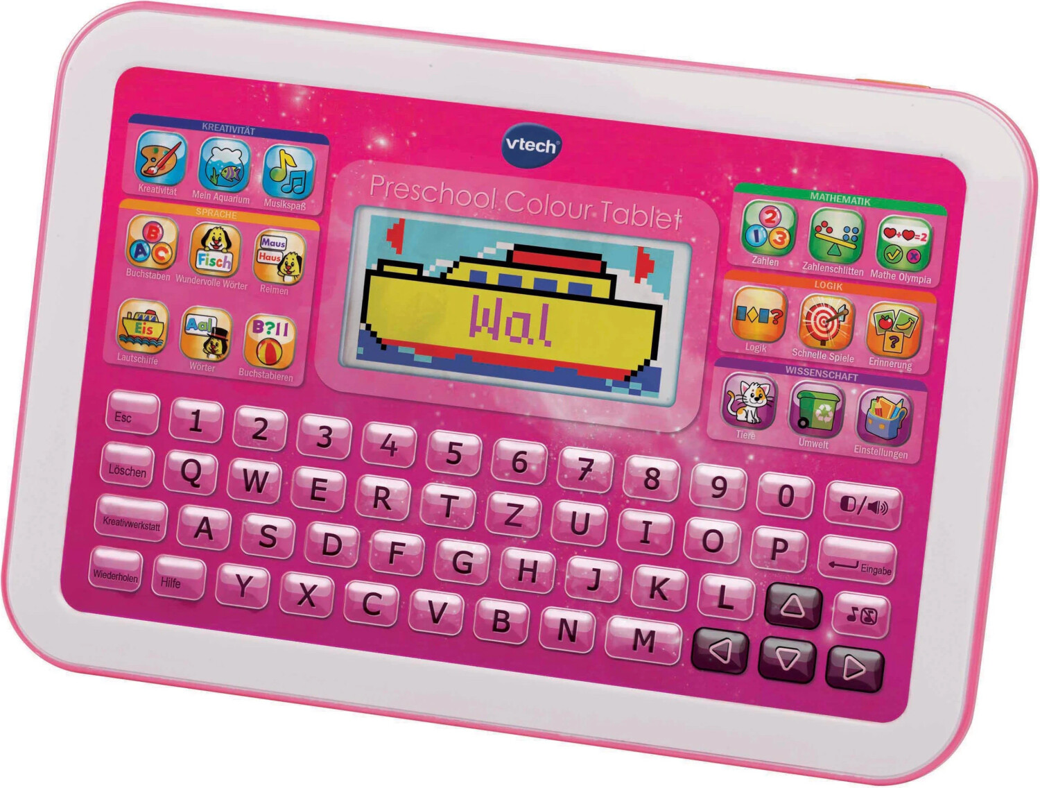 Tablette éducative Genius XL color rose Vtech – De 4 à 7 ans