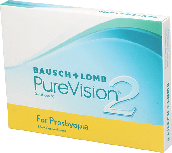 Bausch & Lomb PureVision 2 for Presbyopia (3 lentilles) +1,00