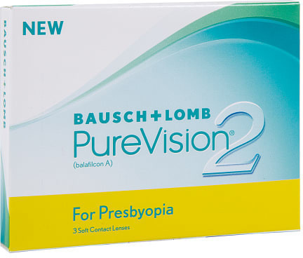 Bausch & Lomb PureVision 2 for Presbyopia (3 lentilles) +3,00