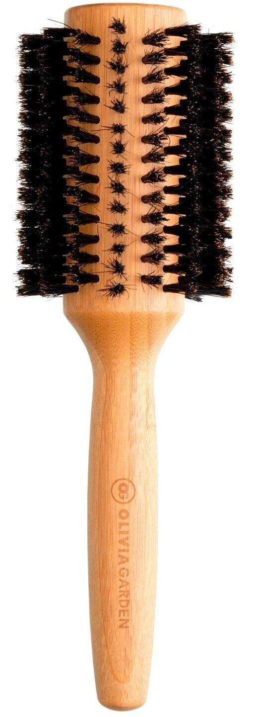Olivia Garden Brosse ronde poils de sanglier 40 mm