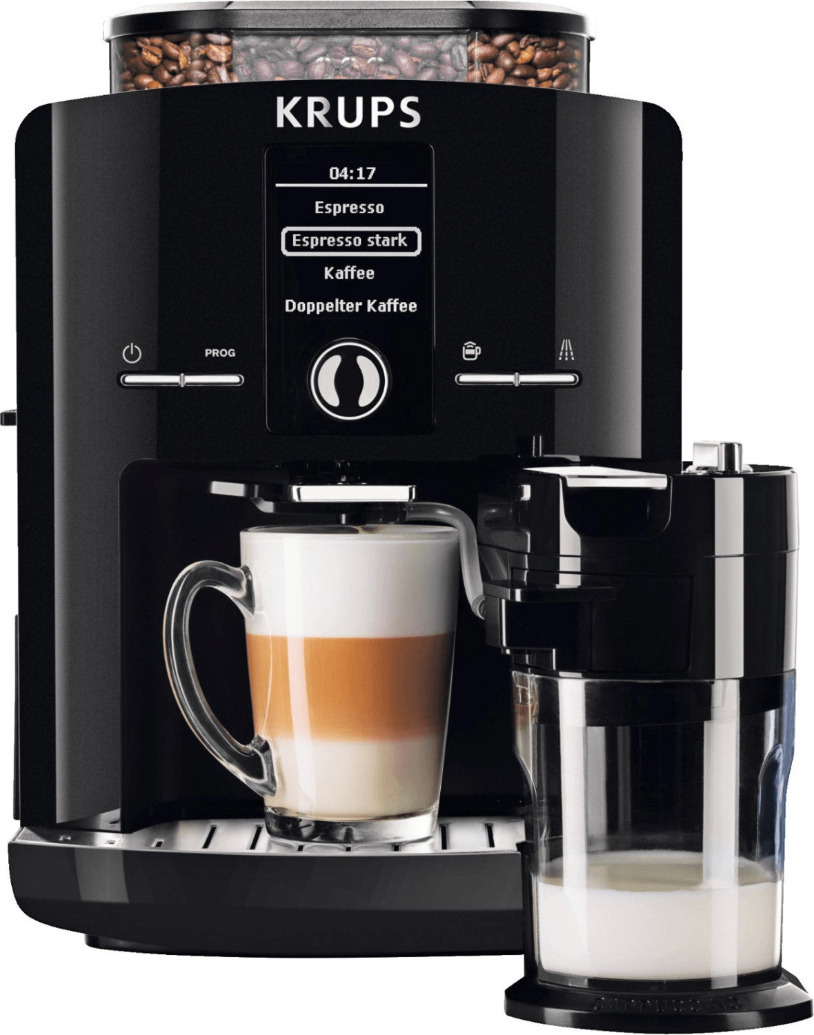 Krups Arabica EA8170 cafetera eléctrica Totalmente automática Máquina  espresso 1,7 L