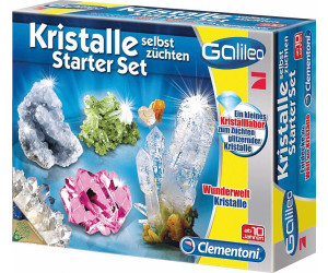 Galileo Kristalle selbst züchten Kristalllabor Clementoni ab 8 Jahre  OVP 