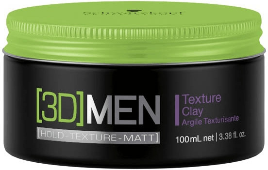 Schwarzkopf [3D]MEN Texture Clay (100 ml)