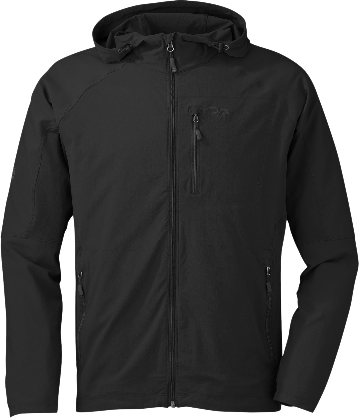 Outdoor Research Men's Ferrosi Hooded Jacket black