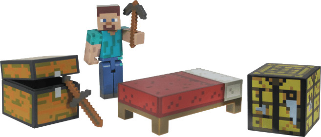 Jazwares Minecraft Overworld Kit de survie