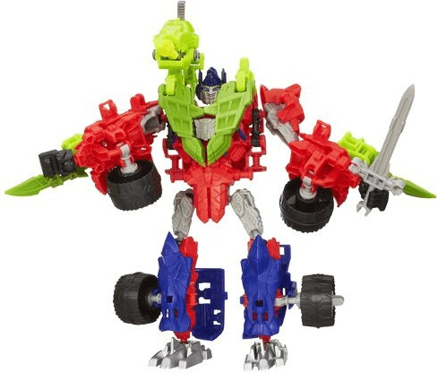 Hasbro Transformers Construct-A-Bots - Dinobot Warriors Optimus Prime & Gnaw Dino (A6165)
