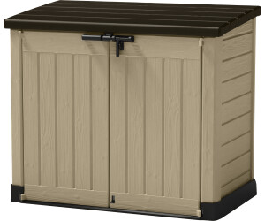 Box porta attrezzi STORE IT OUT Midi Beige e Marrone 132 x 71,5 x